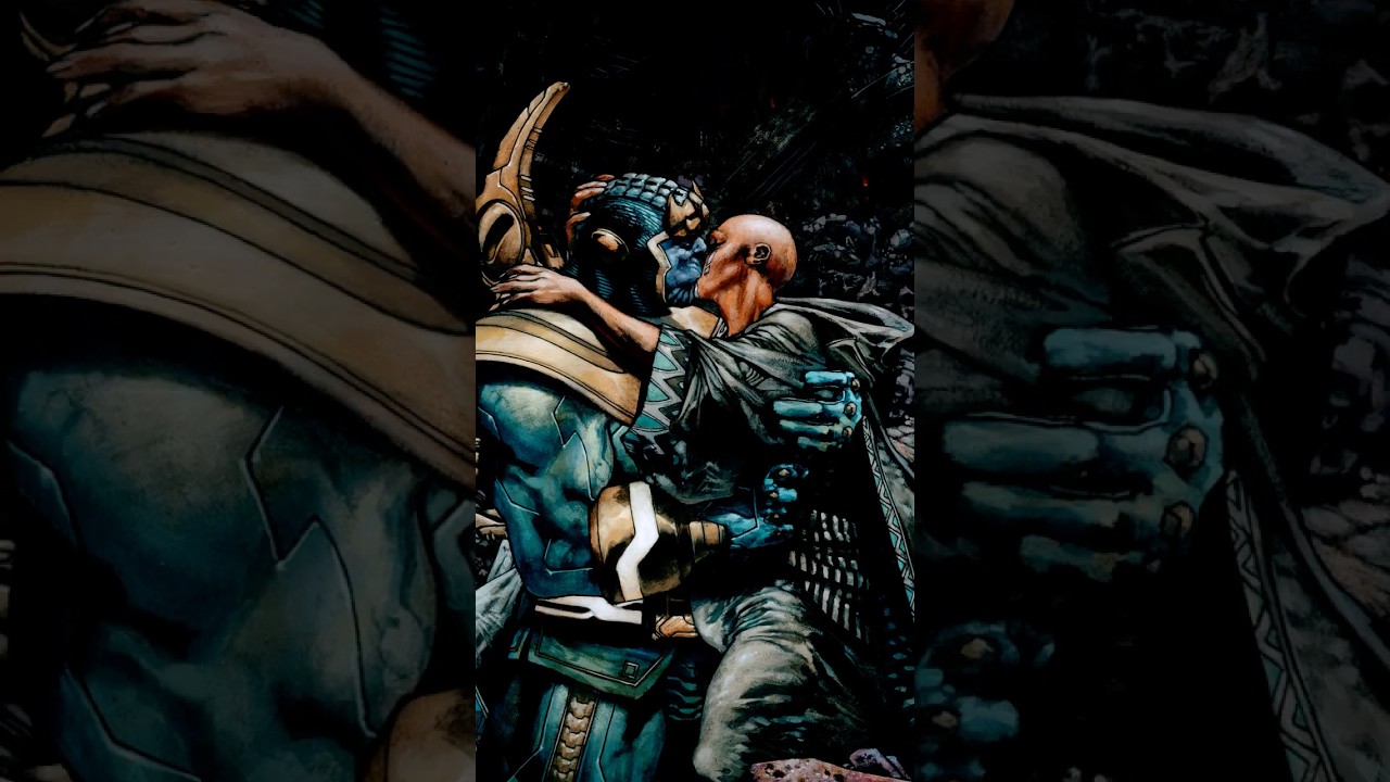 The Tragic Origin of Thanos