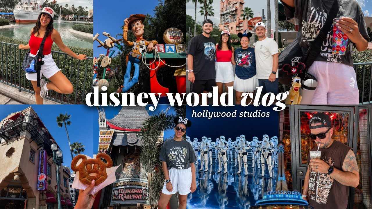 DISNEY WORLD VLOG! Hollywood Studios, Toy Story Land, Star Wars, Runaway Railway, Fantasmic & more!