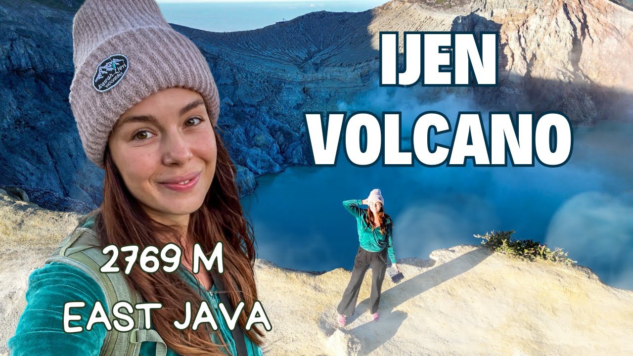 NIGHT HIKE TO IJEN VOLCANO * I CRIED! * | East Java