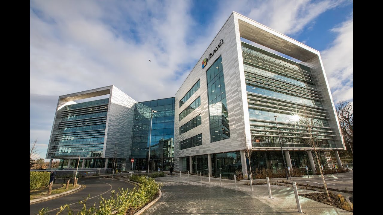 Microsoft’s new €134m campus in Dublin, One Microsoft Place.