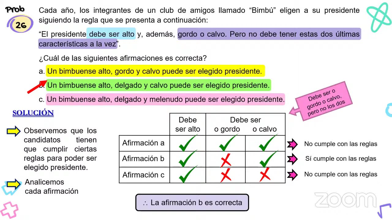Examen de Nombramiento 2019 Razonamiento lógico