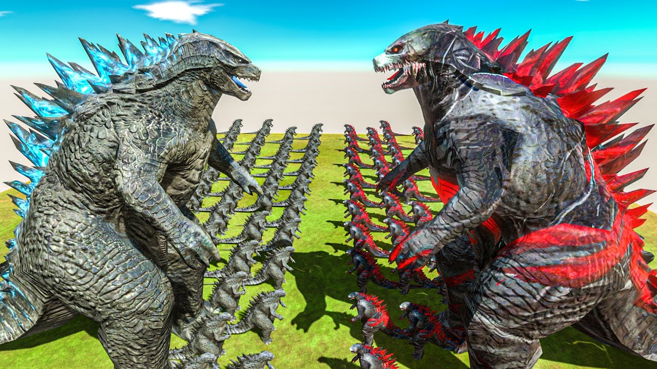 What If Growing Godzilla VS Knull Godzilla, Symbiote Venom Godzilla appears