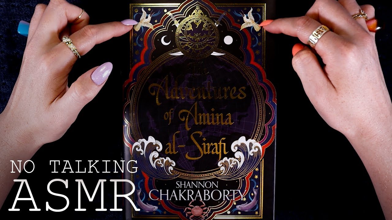 ASMR Book Tingles (🎧 NO TALKING | Tracing, Tapping, Page Turning)