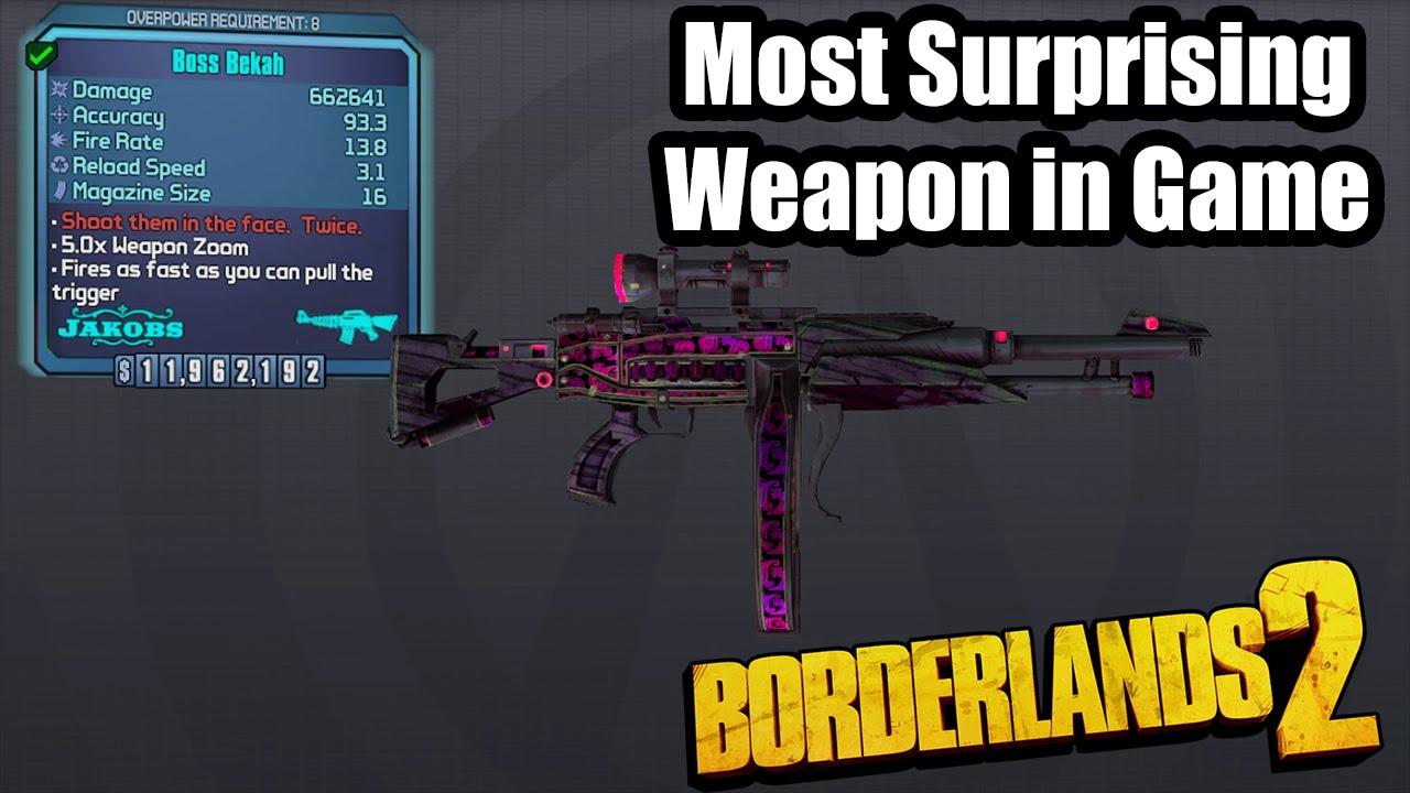 Borderlands 2: Most surprising weapon in the game