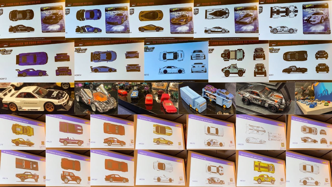 HOT WHEELS 2023 Super Treasure Hunts, Speed Machines, Mainline Cars, Elite 64, RLC,... DIECAST NEWS!