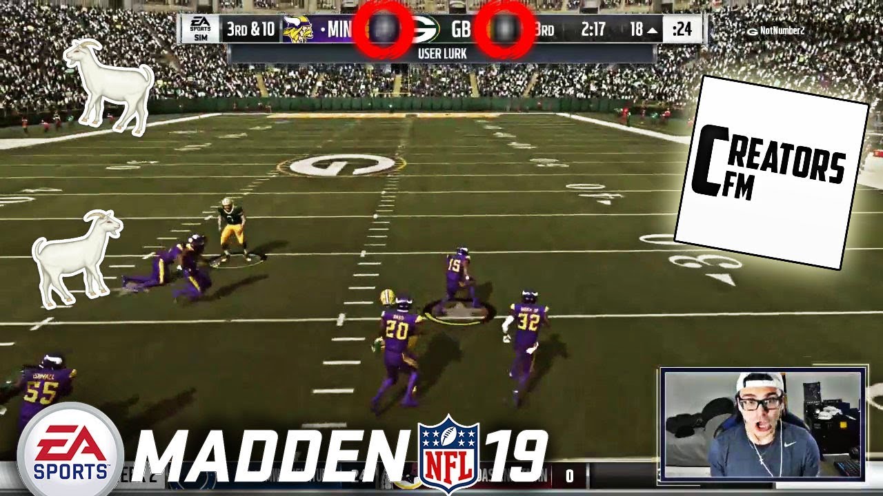 YOUTUBER CFM GAME AGAINST DARYUSP! GOLDEN TATE ON DEFENSE! Madden 19 Connected Franchise Mode