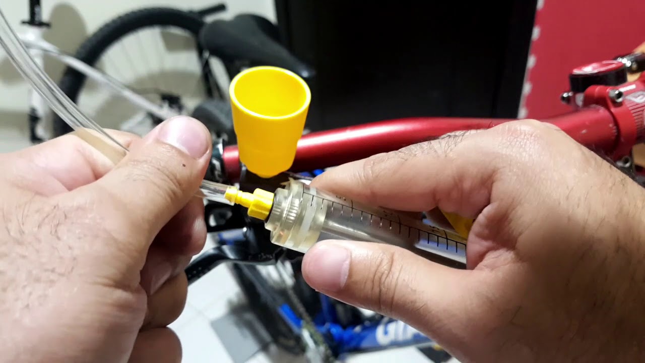 MTB Hydraulic Brake Burping and Bleeding
