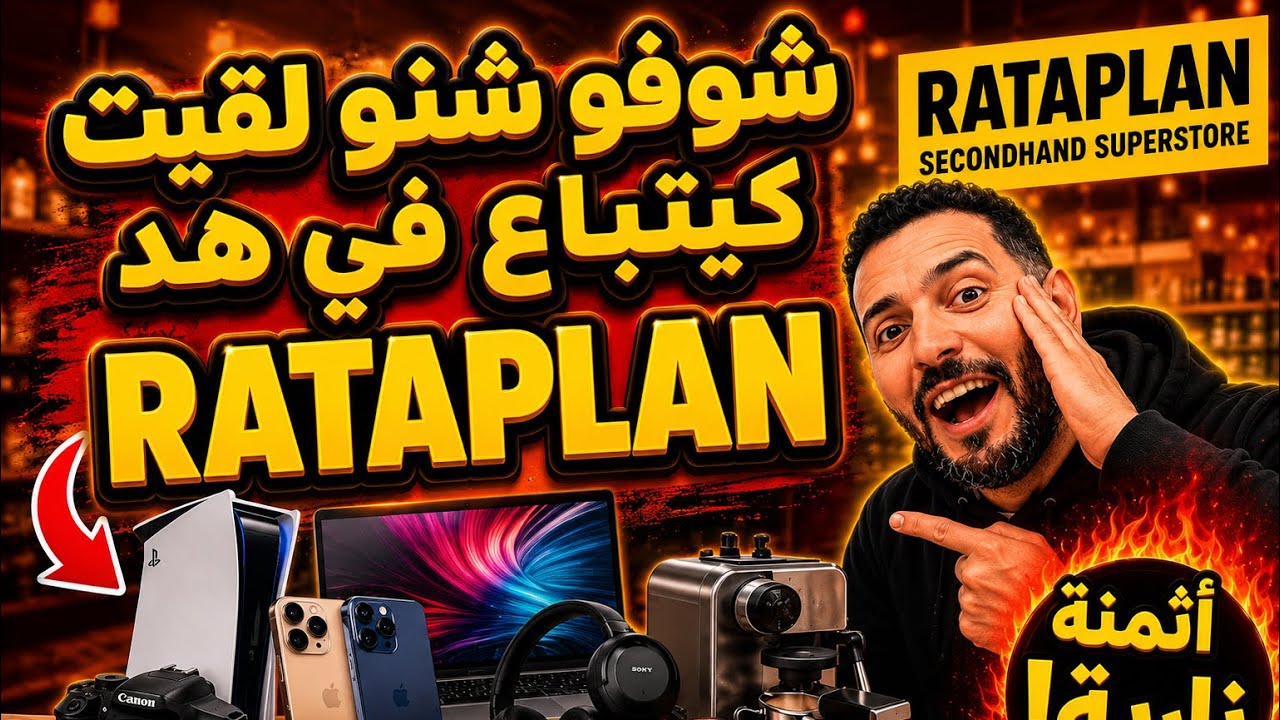 شوفو شنو لقيت كيتباع فـ Rataplan 😱 أثمنة ما غاديش تصدقها