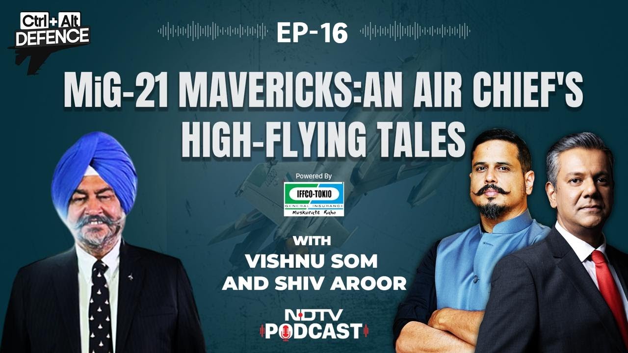 MiG-21 Mavericks: An Air Chief's High-Flying Tales | CTRL ALT DEFENCE Ep 16