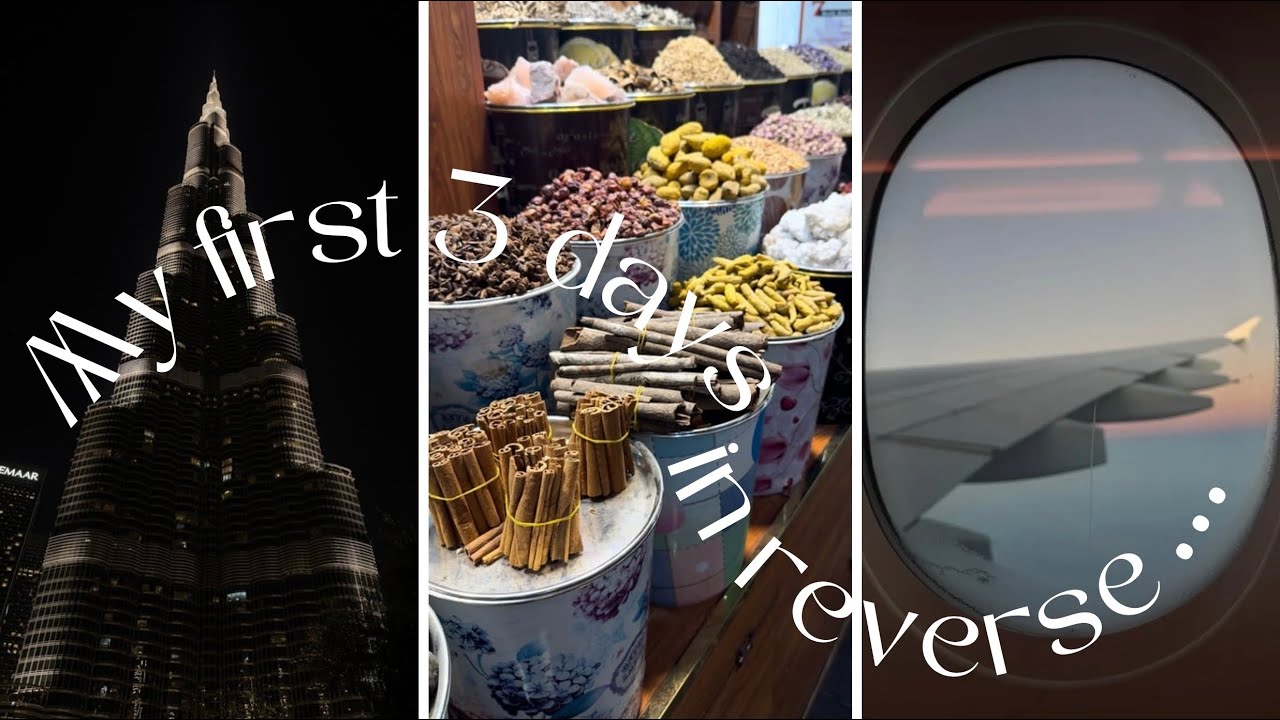 My First 3 Days in Dubai - Told Backwards