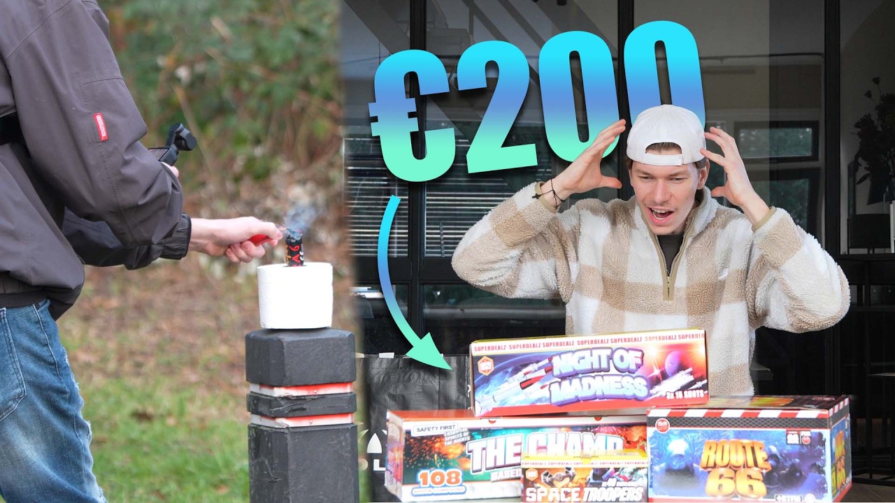 €200 AAN VUURWERK GEKOCHT! #16