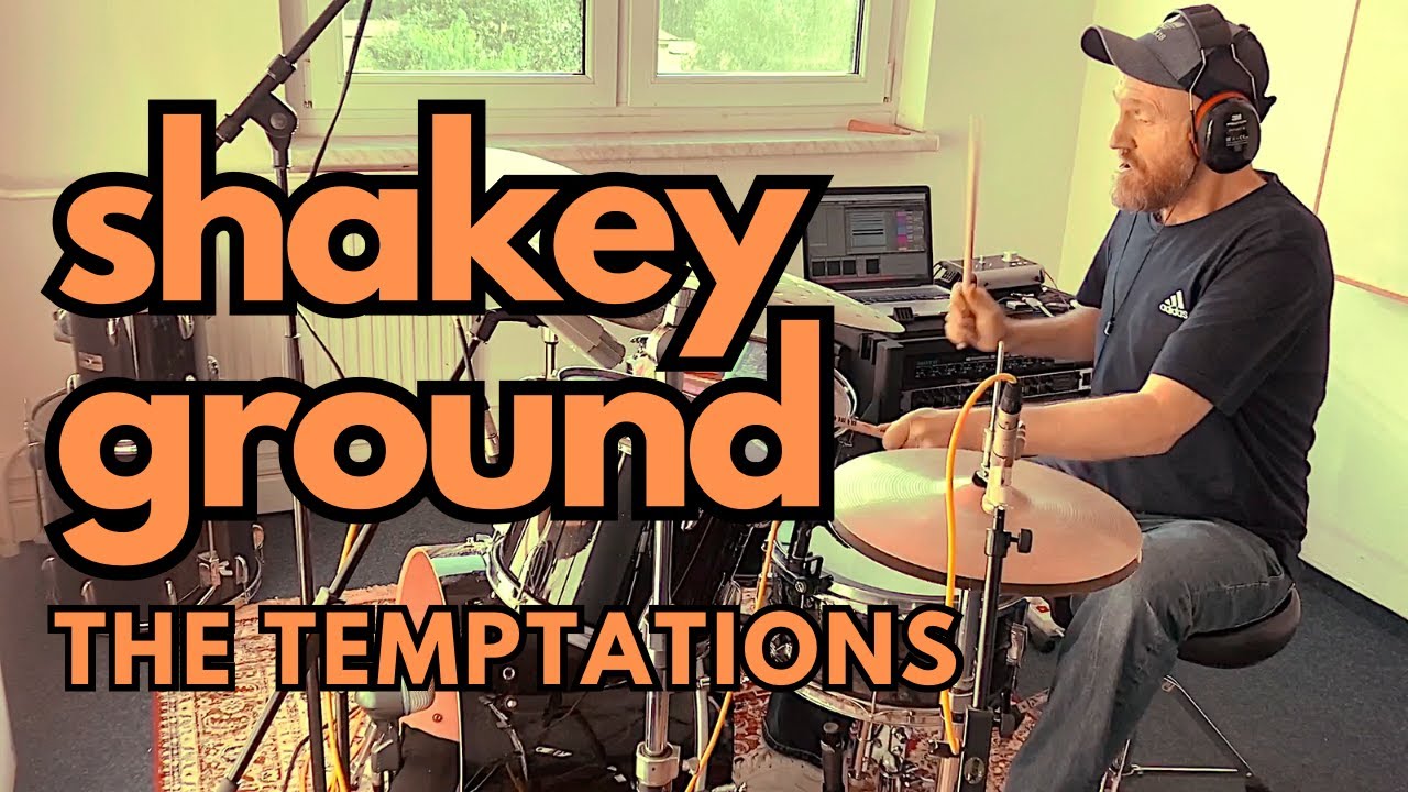 SHAKEY GROUND - THE TEMPTATIONS - DRUMSCOVER