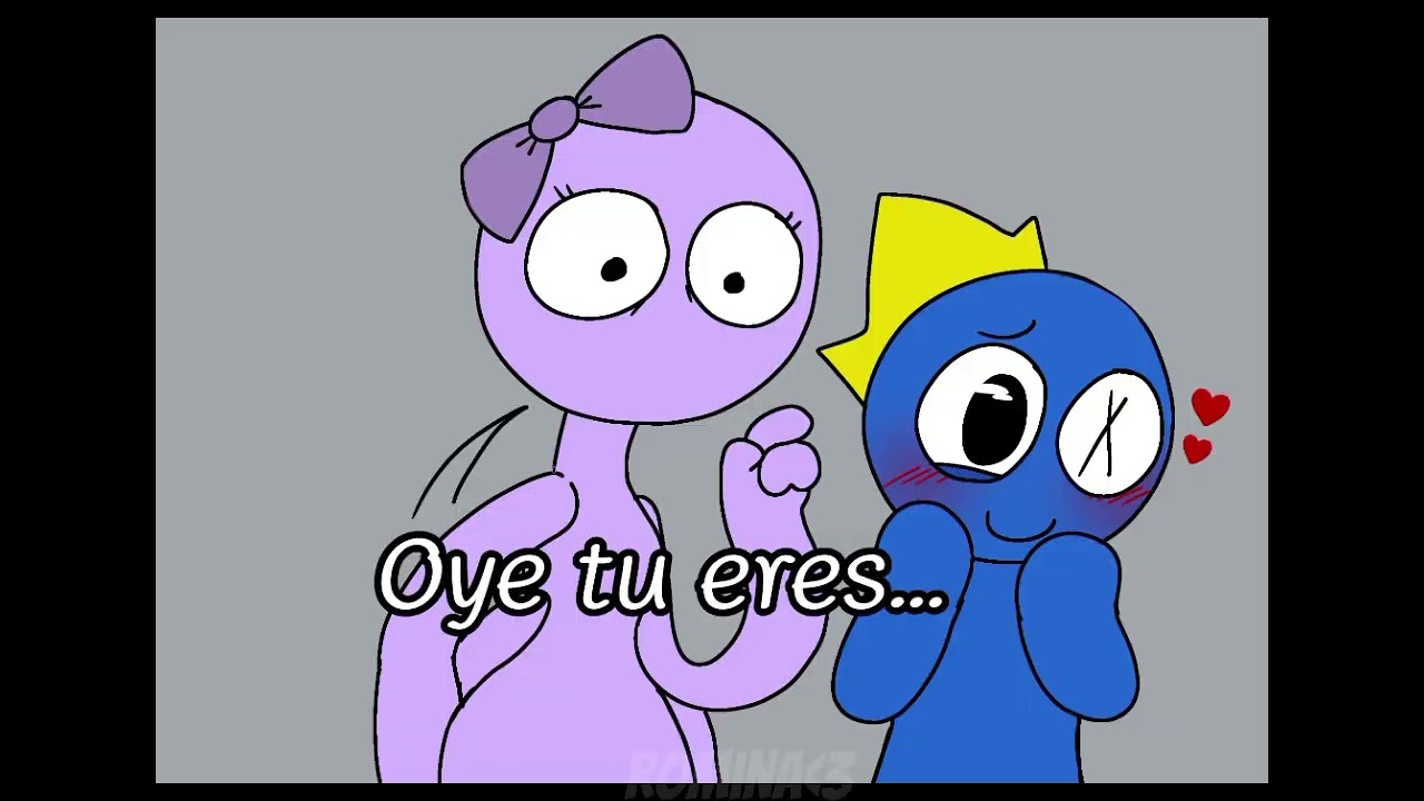 Capítulo 4(temporada 2‼️‼️) ⚠️ Blue x Red ⚠️ #rainbowfriends #bluexred #je #nosequeponerxd 