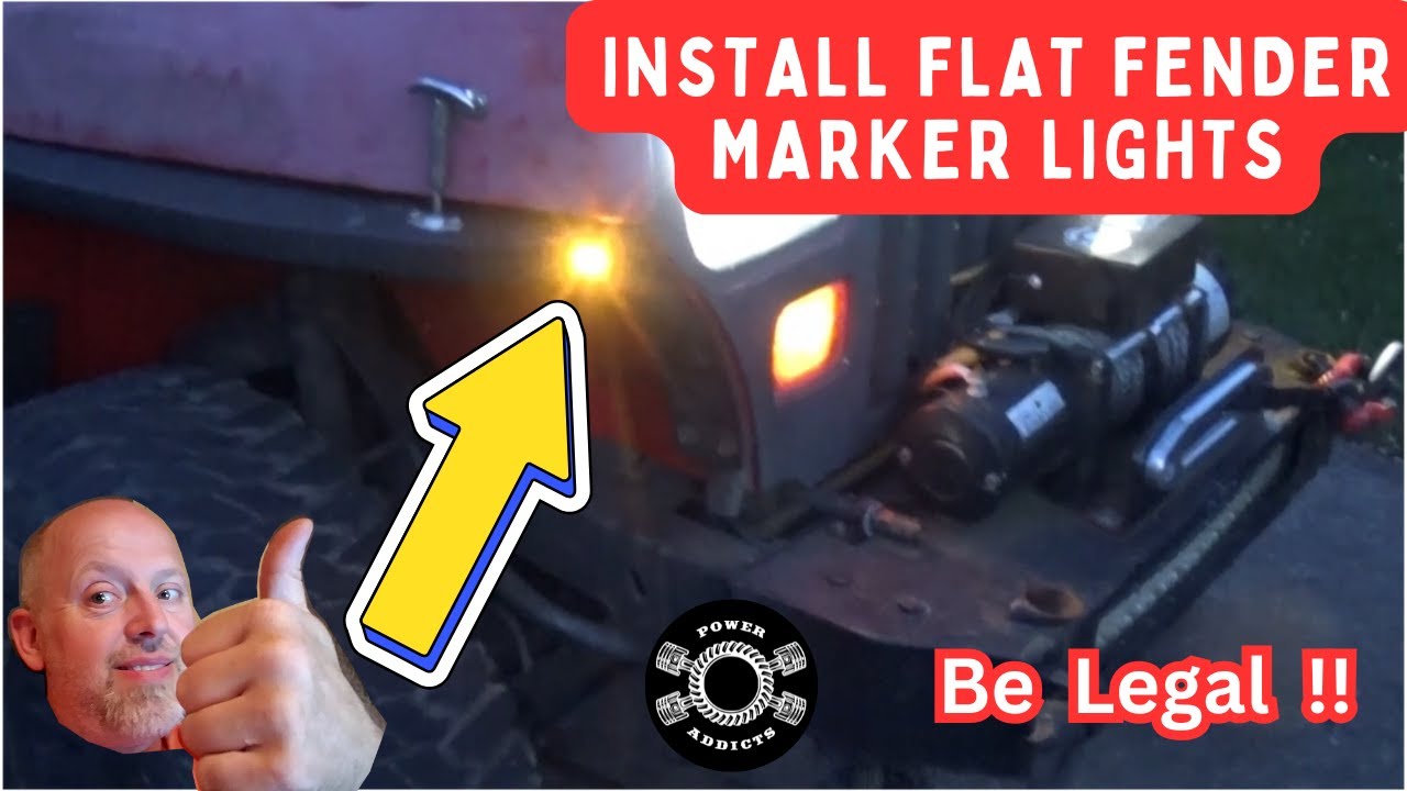 Easy Trick To Install Fender Lights On Any Jeep!