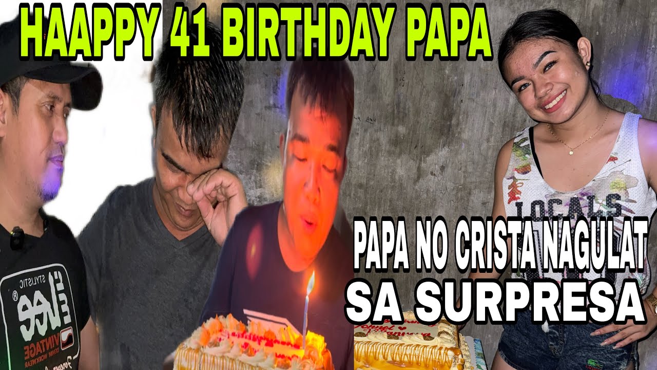 ANG BIGLAANG SUPRESA SA KAARAWAN NG PAPA NI CRISTA DI MAKAPANIWALA SA SURPRESA NG ANAK 