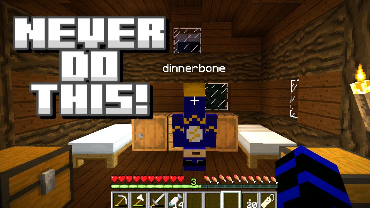 NEVER NAME YOUR FRIEND DINNERBONE! Minecraft Creepypasta