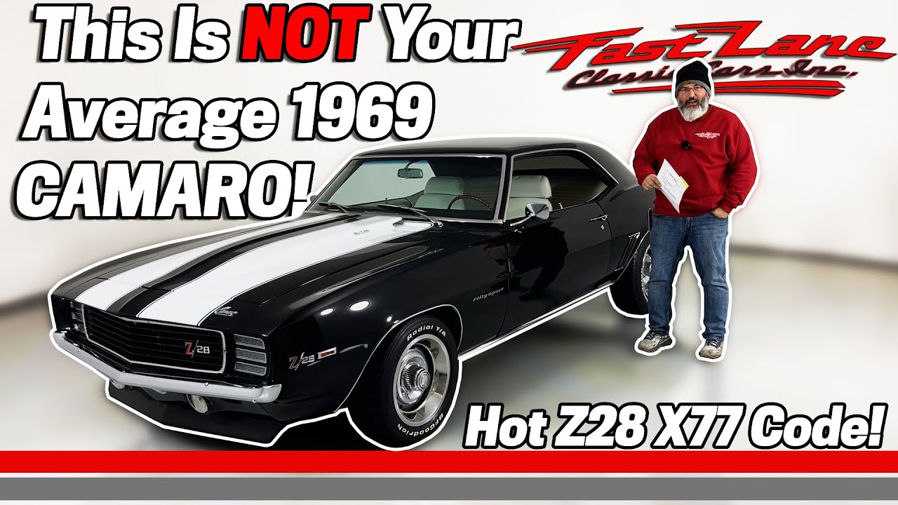 SOLD 1969 Camaro Z28 X77 Code! For Sale at Fast Lane Classic Cars!