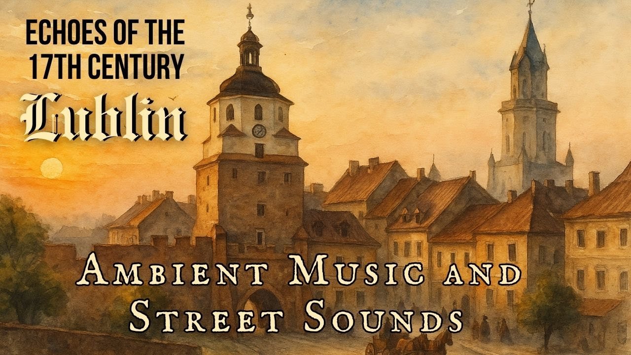 🏰👑Sounds of Old Lublin - Ambient Music and Street Sounds of the 17th Century