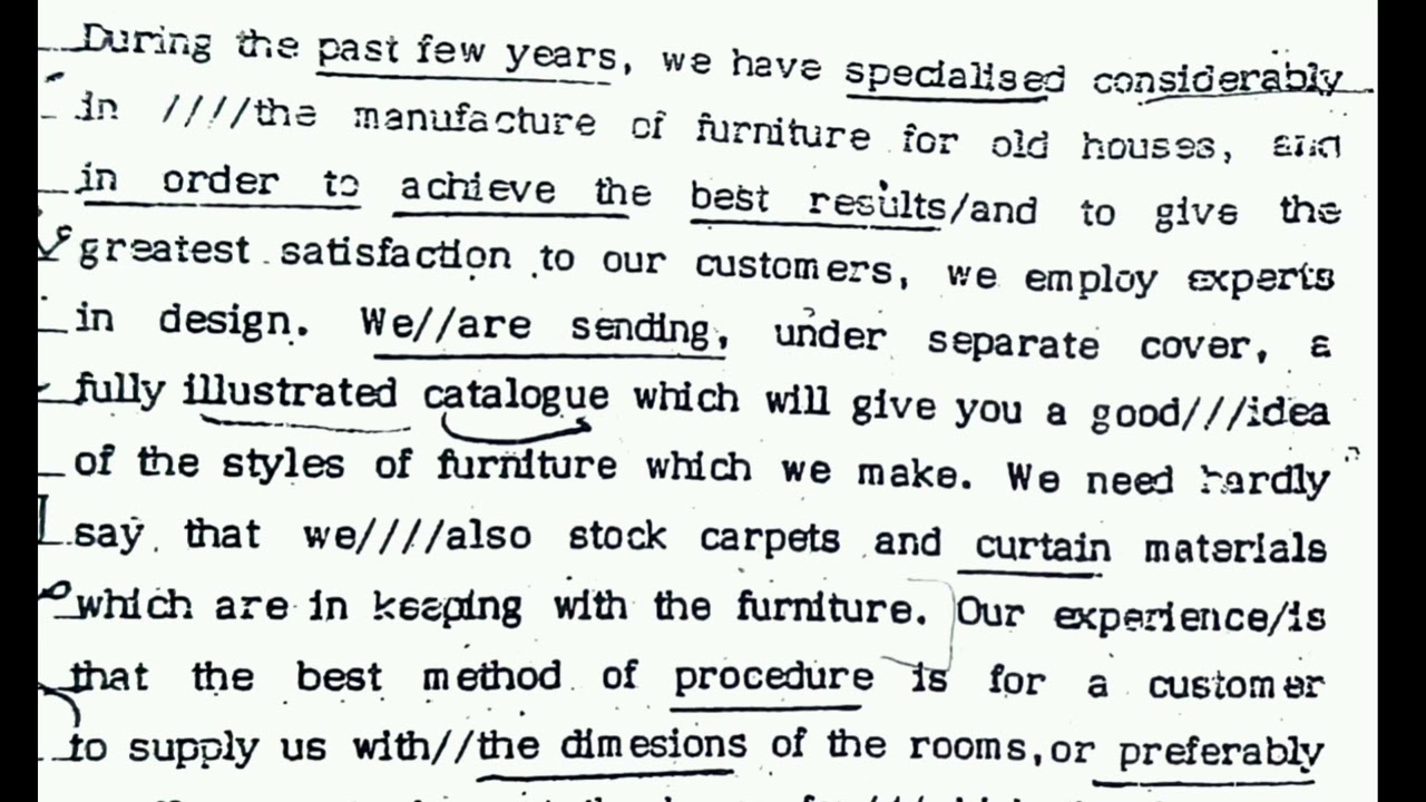 English 60 WPM General Dictation 