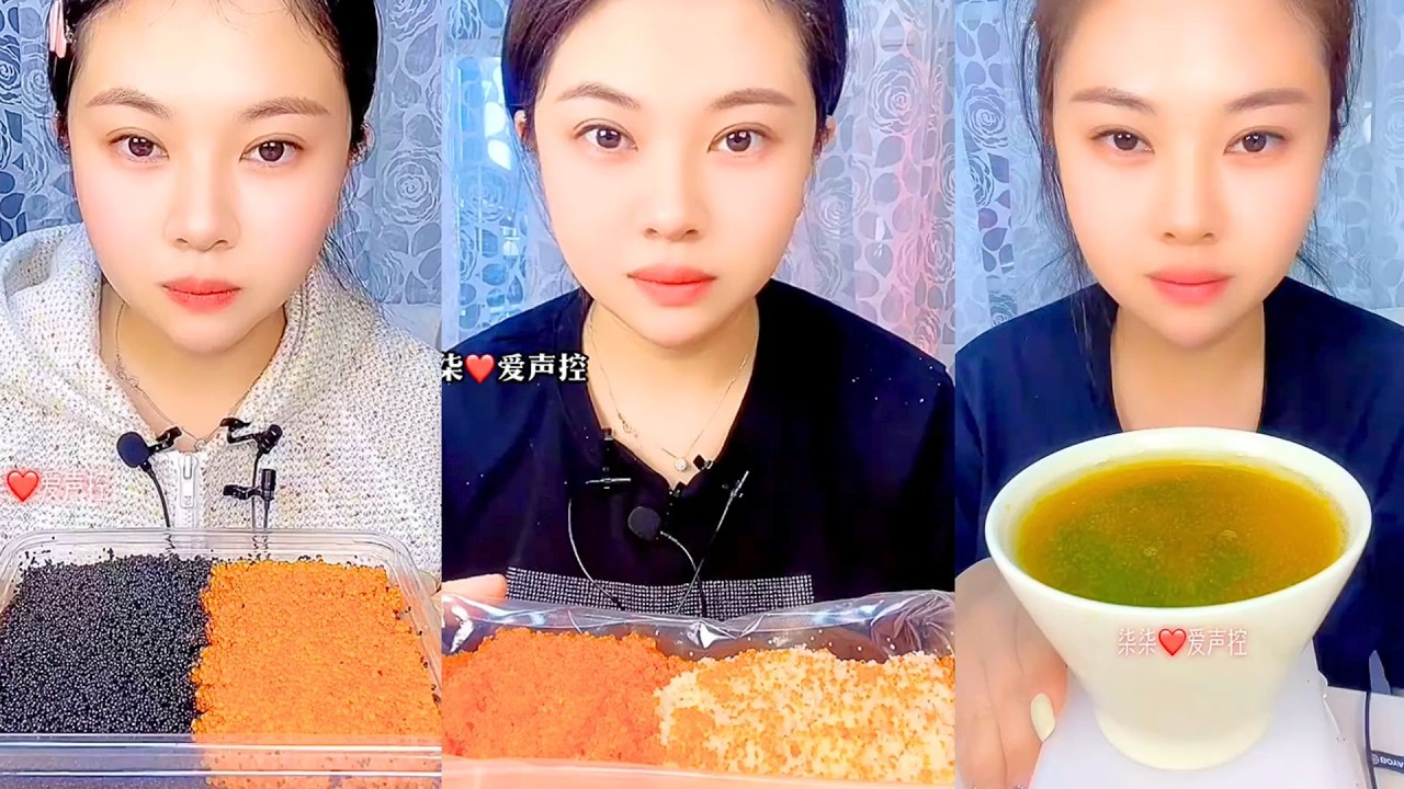 ASMR Fish Roe Tasting With Warm Golden Broth Mukbang