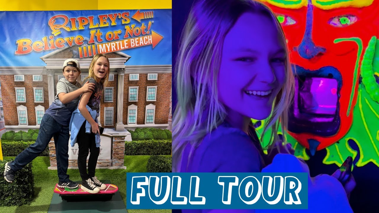 Ripley's BELIEVE IT OR NOT Myrtle Beach Full Experience & Top Tips, Ultimate Fun Pass