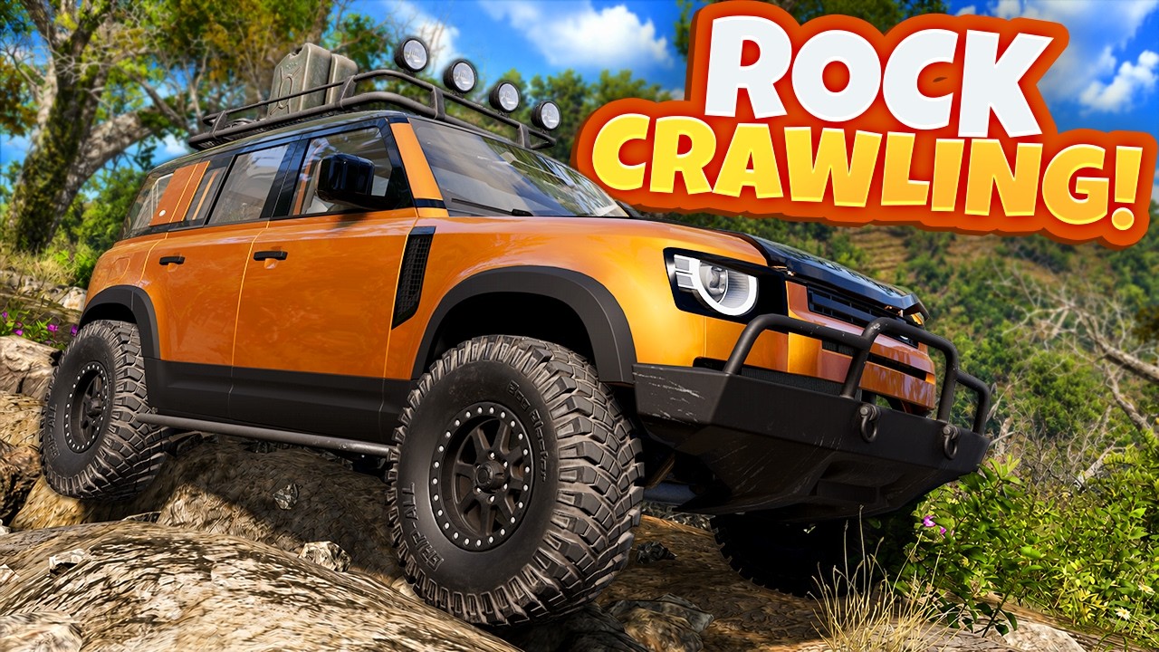 The BEST New Offroad Map for Rock Crawling! (BeamNG Drive Mods)