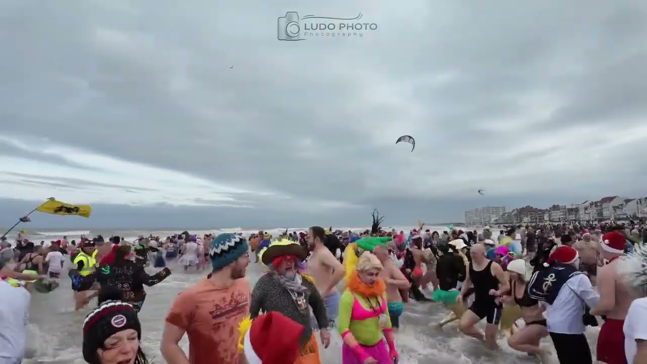 2026 Les  bains givrés Dunkerquois, vidéo de  LUDO PHOTO