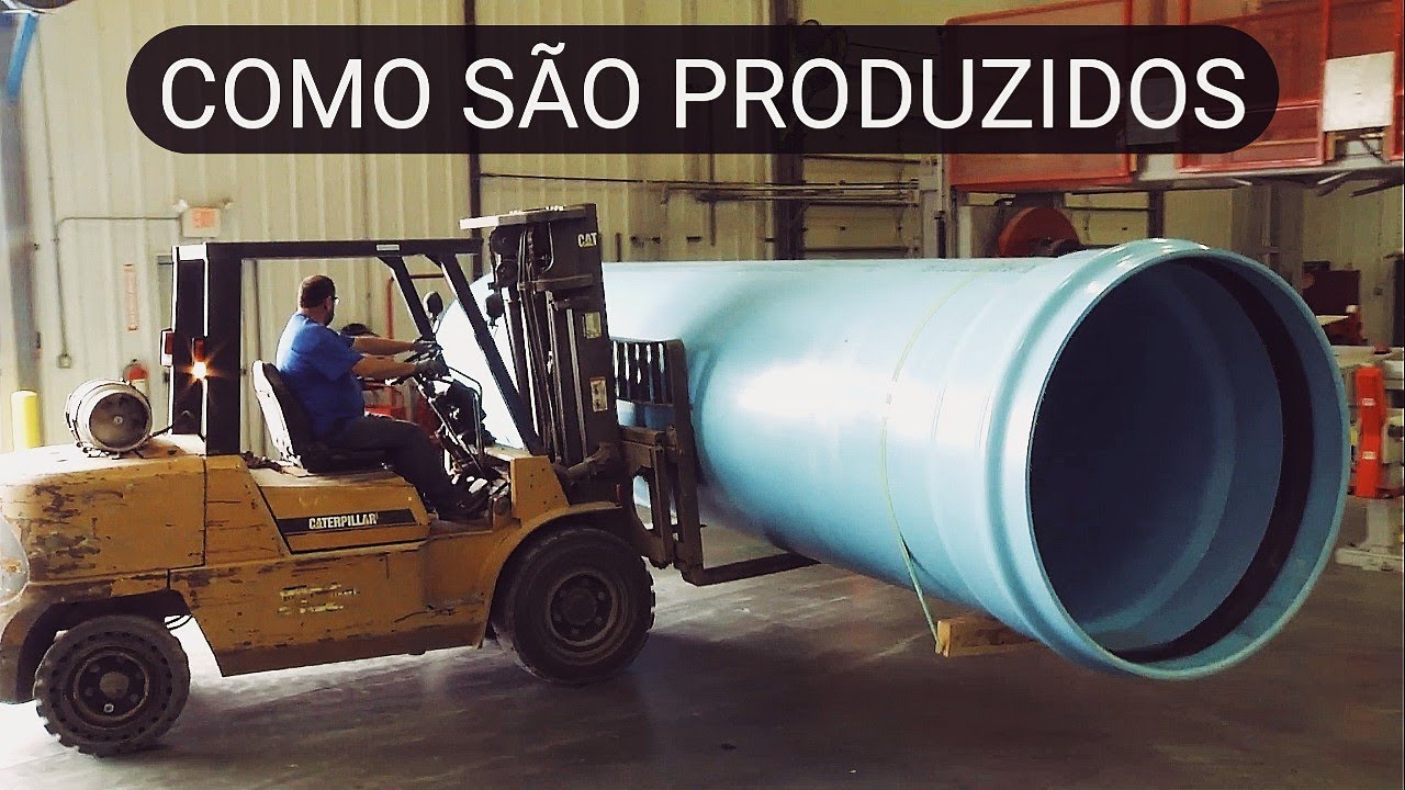 FABRICA DE TUBOS PVC COMO S&Atilde;O PRODUZIDOS