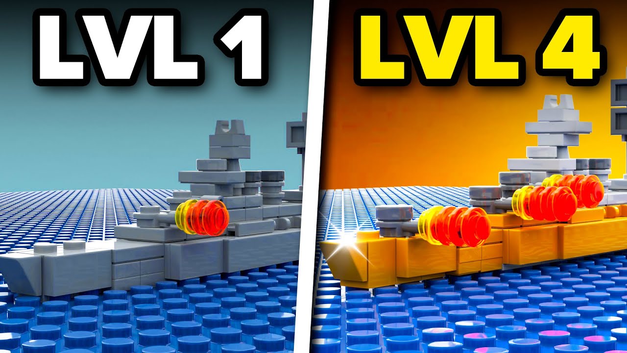 HMS Hood Level Up | LEGO Animation