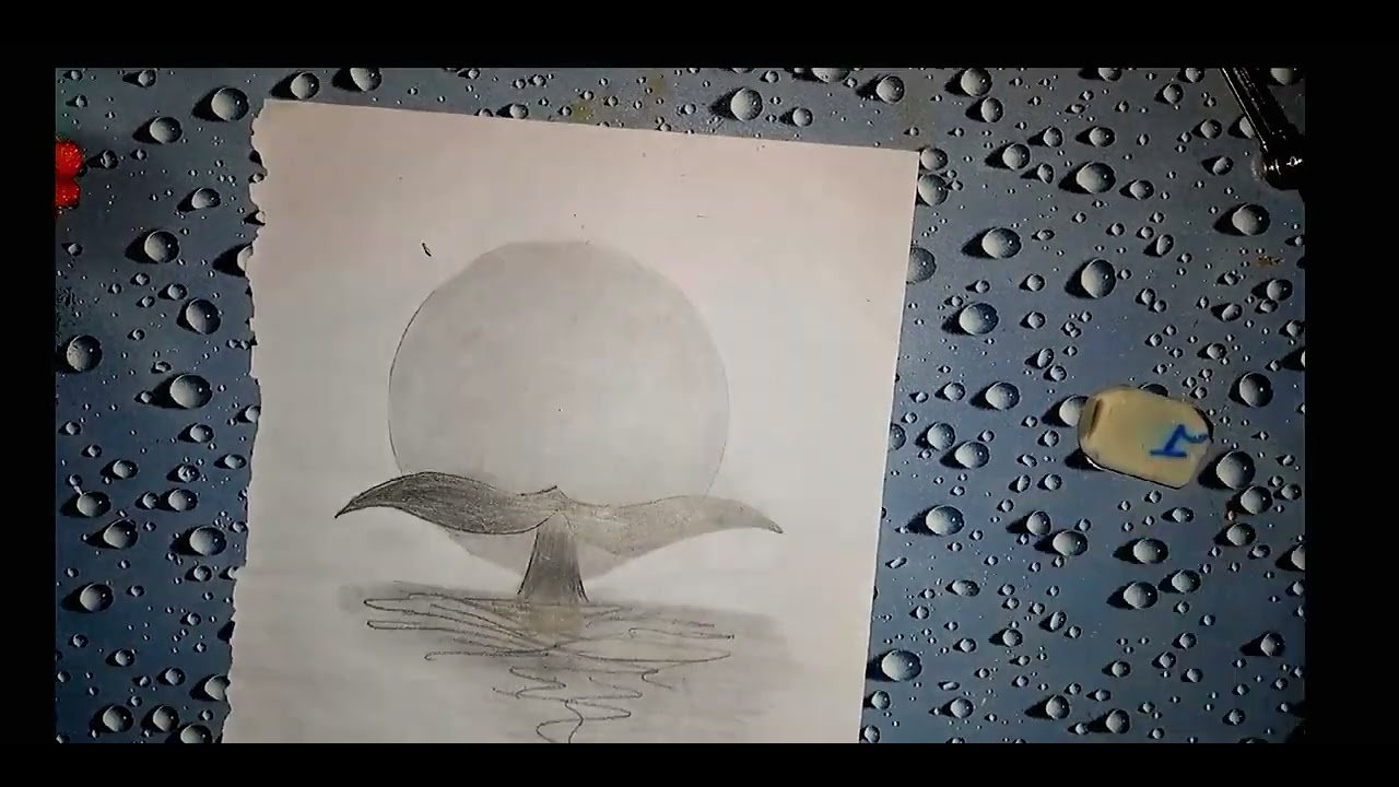 {Moon & Whale} [Art✍️] |Ricky Arts|