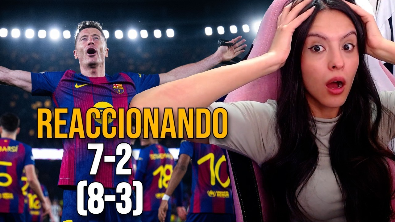 REACCIONANDO al Barcelona vs Newcastle 7-2 *HUMILLACIÓN HISTORICA*