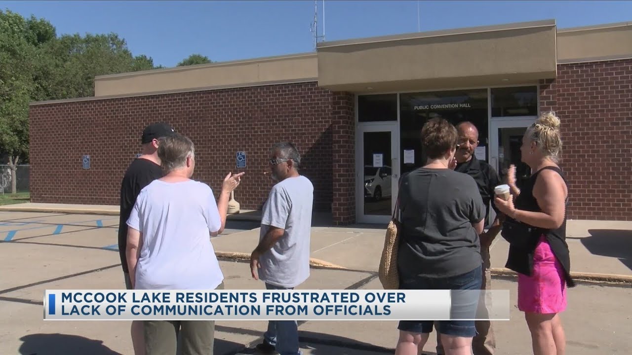 McCook Lake Residents Frustrated Over Lack Of Communication From Officials