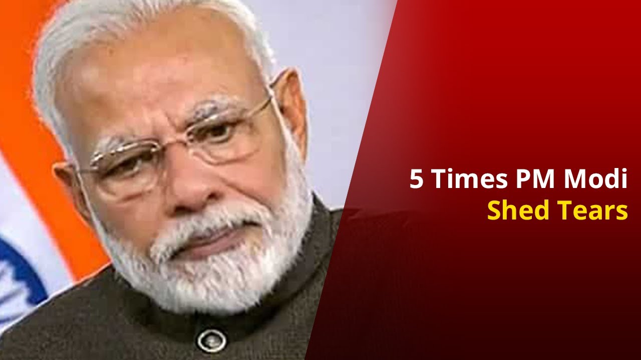 5 Times PM Modi Got Emotional in Public | NewsMo