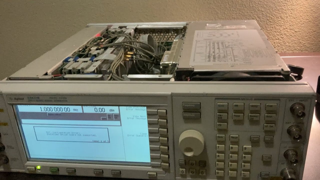 [Bits #22] 3GHz Signal Generator Troubleshoot and Repair (No Output) on an Agilent E4432B