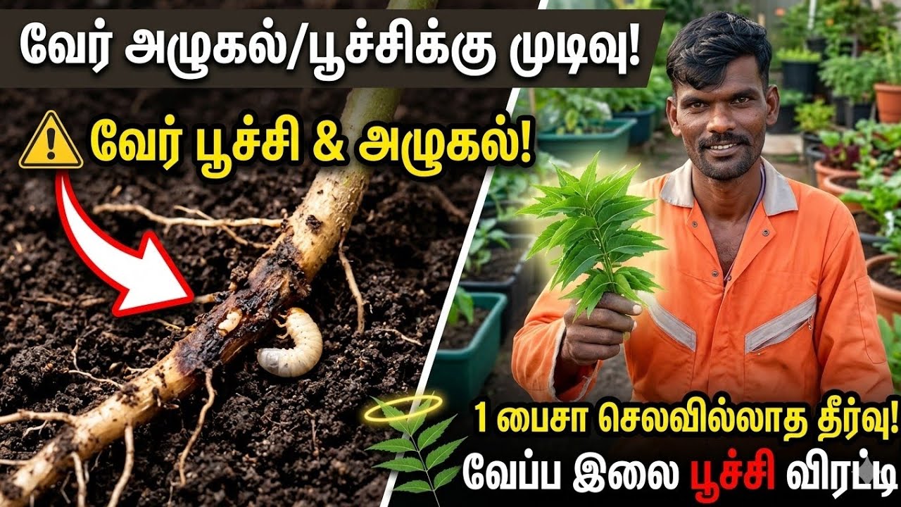 வேப்ப இலையிலிருந்து  பூச்சிக்கொல்லி தயாரிப்பது எப்படி?How to make Organic Pesticide from Neem leaves