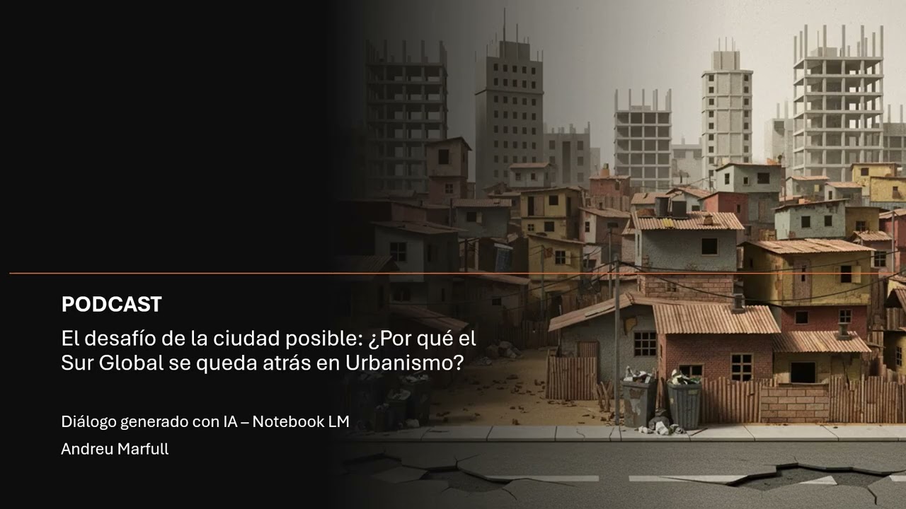 El desafío de la ciudad posible: ¿Por qué el Sur Global se queda atrás en Urbanismo?