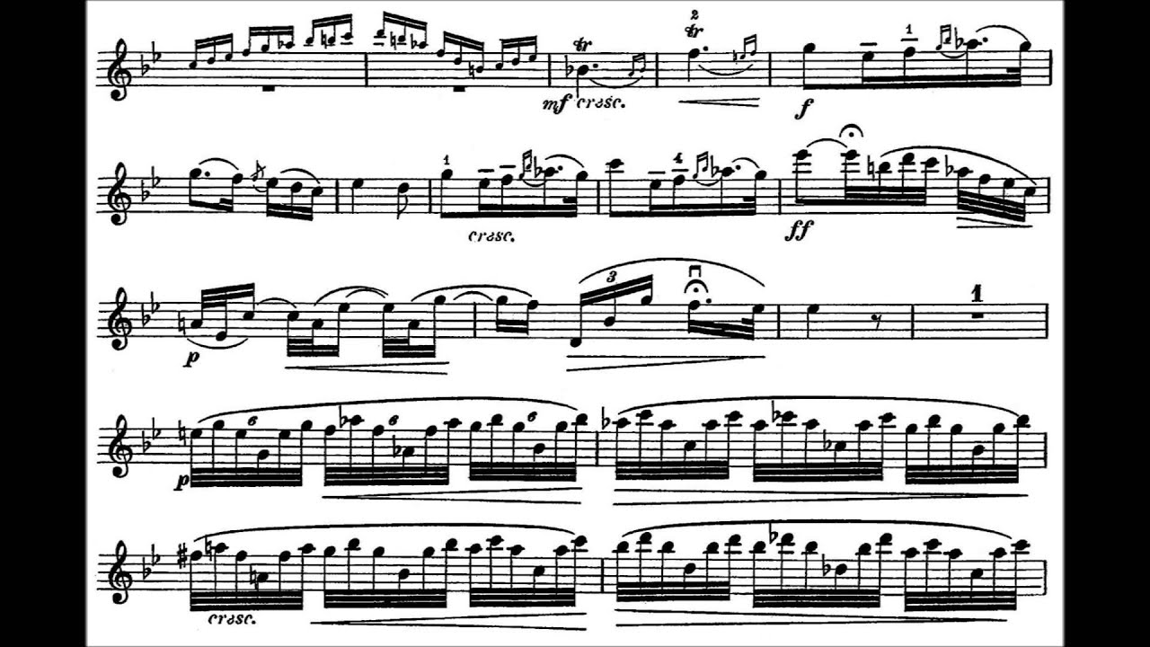 Enna, August violin concerto in D major