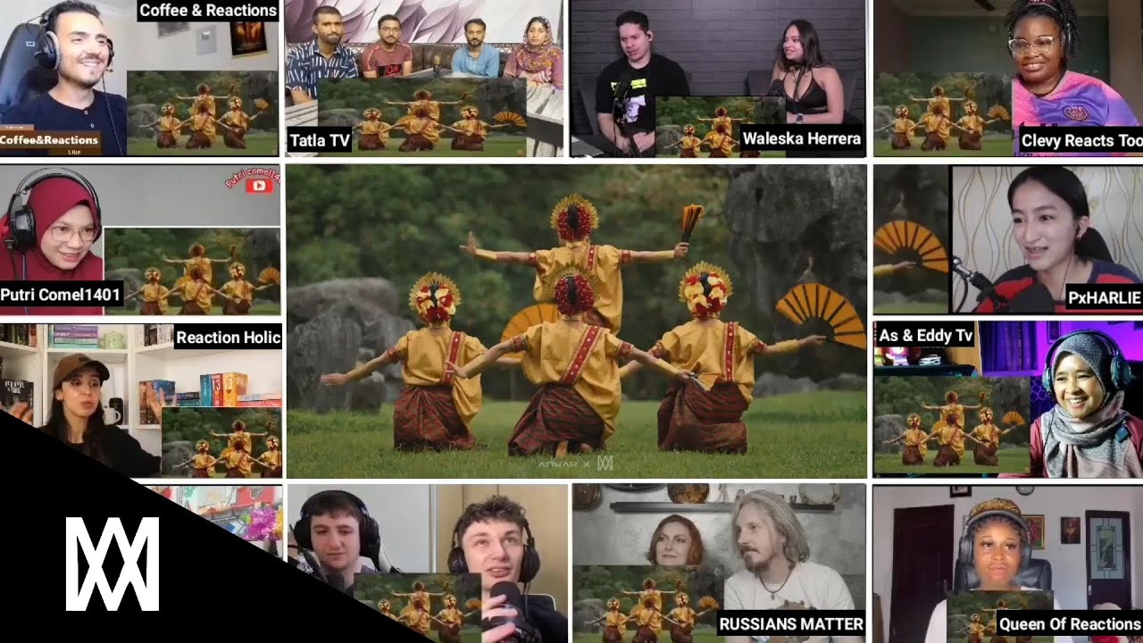 Tari Kreasi Nusantara - Hari Tari Sedunia - REACTION MASHUP