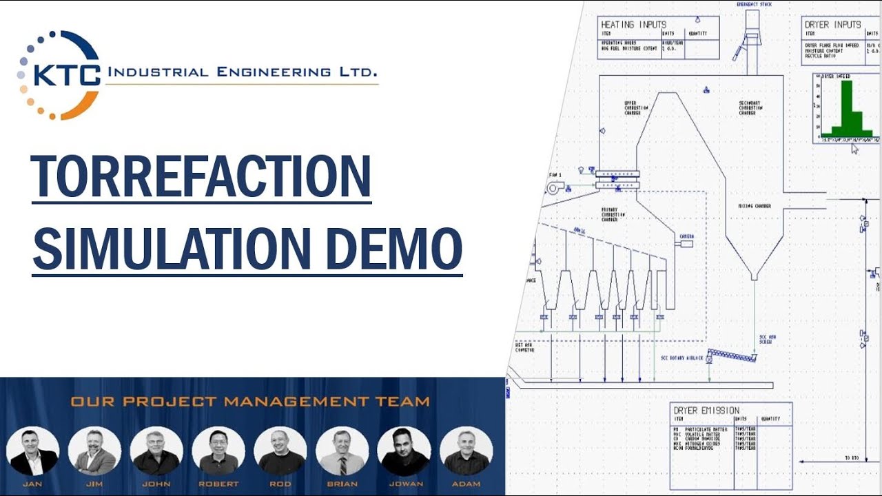 Torrefaction Simulation Demo