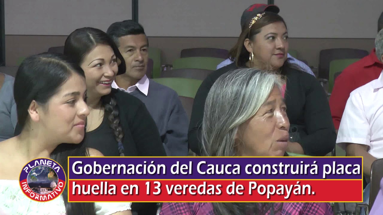 Gobernaci&oacute;n del Cauca construir&aacute; placa huella en 13 veredas de Popay&aacute;n