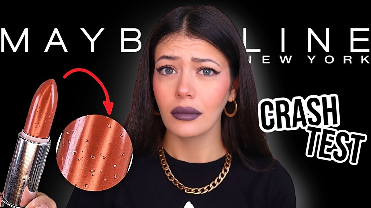 CRASH TEST COMPLET MAYBELLINE... Euh.? WTF