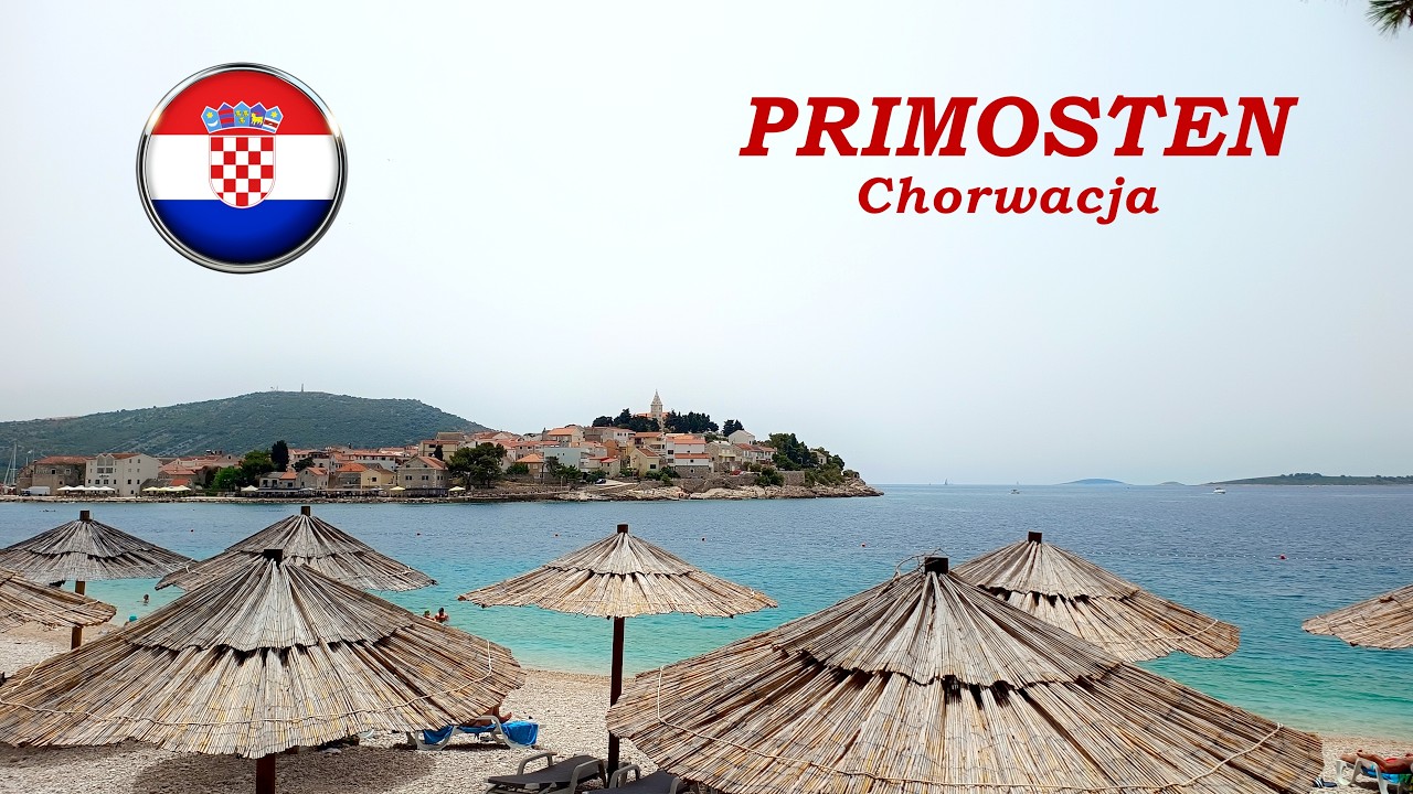 PRIMOŠTEN - kapitalna miejscowość w DALMACJI🇭🇷 Jest pięknie i piekielnie gorąco🌡️BAŁKANY bez prądu⚡