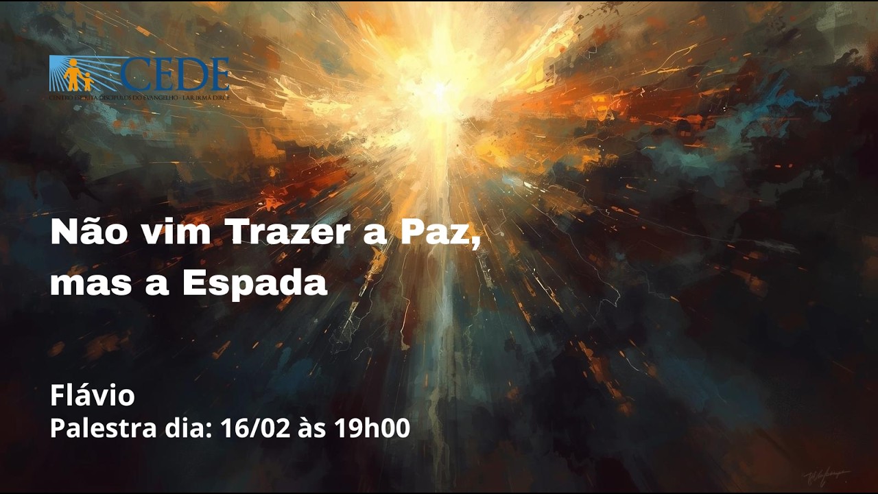 Não vim Trazer a Paz, mas a Espada - Flávio
