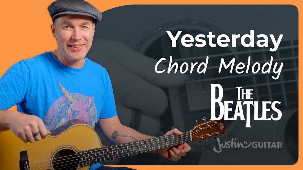 Yesterday by The Beatles - Finger Style | Easy Guitar Lesson
