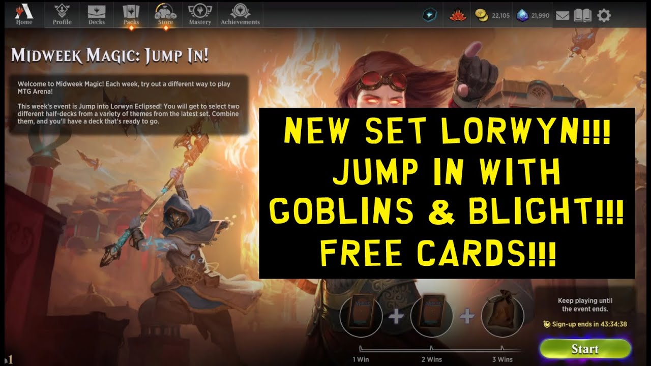 Mid Week Magic -Jump In - Lorwyn Eclipsed | MTG Arena | MWM Bo1 ECL