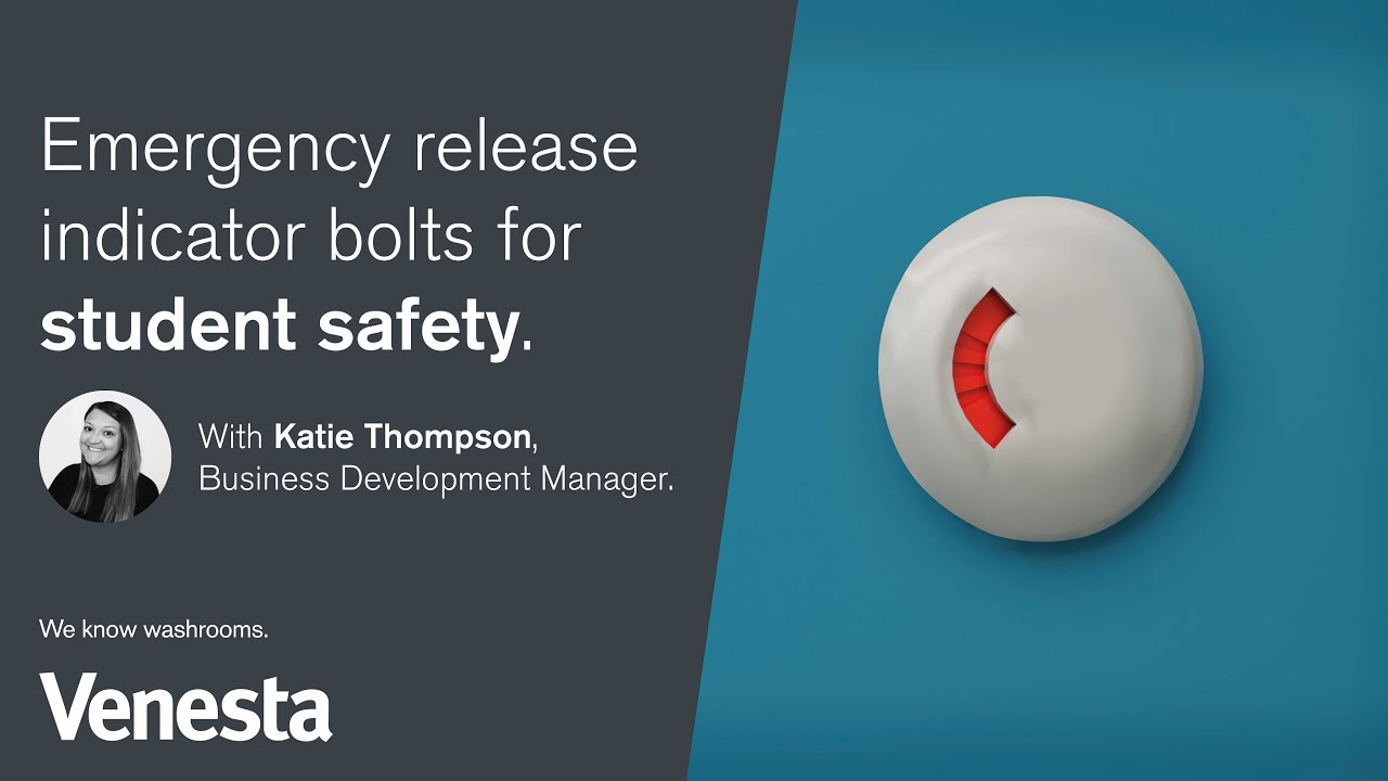 Emergency release indicator bolts for student safety