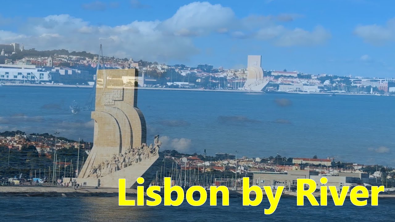Lisbon by Boat: Pra&ccedil;a do Com&eacute;rcio to Cristo Rei | Tagus River Cruise 😍