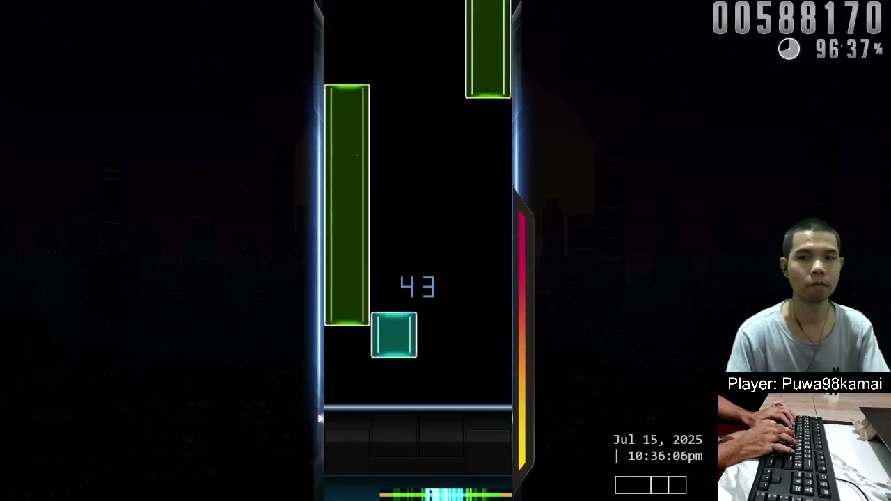 osu!mania Rank: 4.55★ Dark Sheep - Chroma (95.89%)