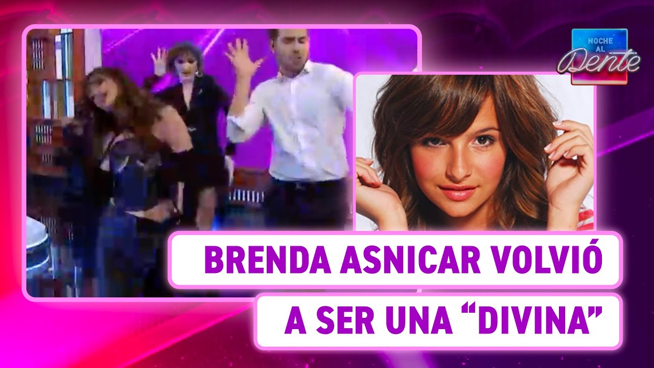 ¡ÉPICO! BRENDA ASNICAR volvió a ser una 