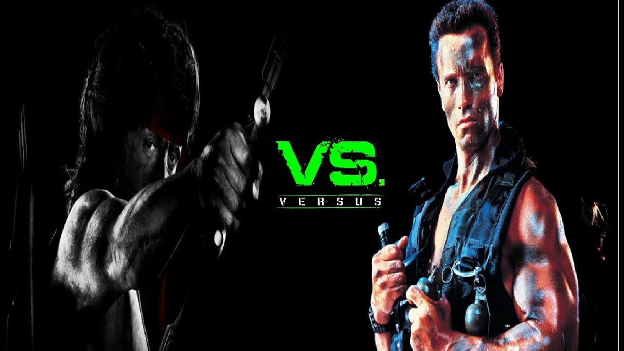 John Matrix (Arnold Schwarzenegger) VS John Rambo (Silvester Stallone) [Forum Battle #10]